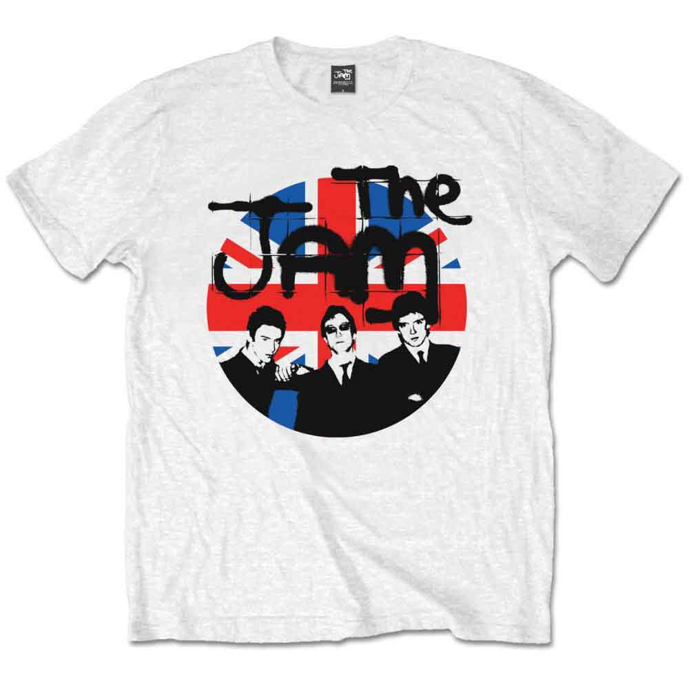 The Jam - Union Jack Circle | T-Shirt White