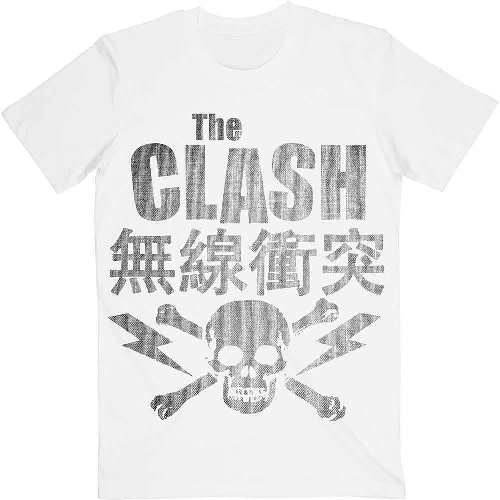 The Clash - Skull & Crossbones | T-Shirt White