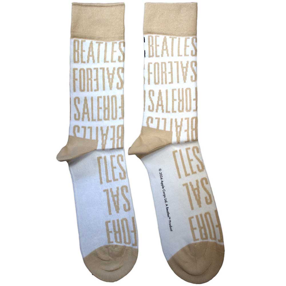 The Beatles - For Sale Text Repeat | White