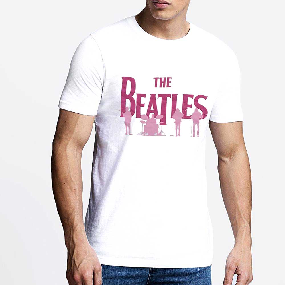 The Beatles | Band Silhouettes | White