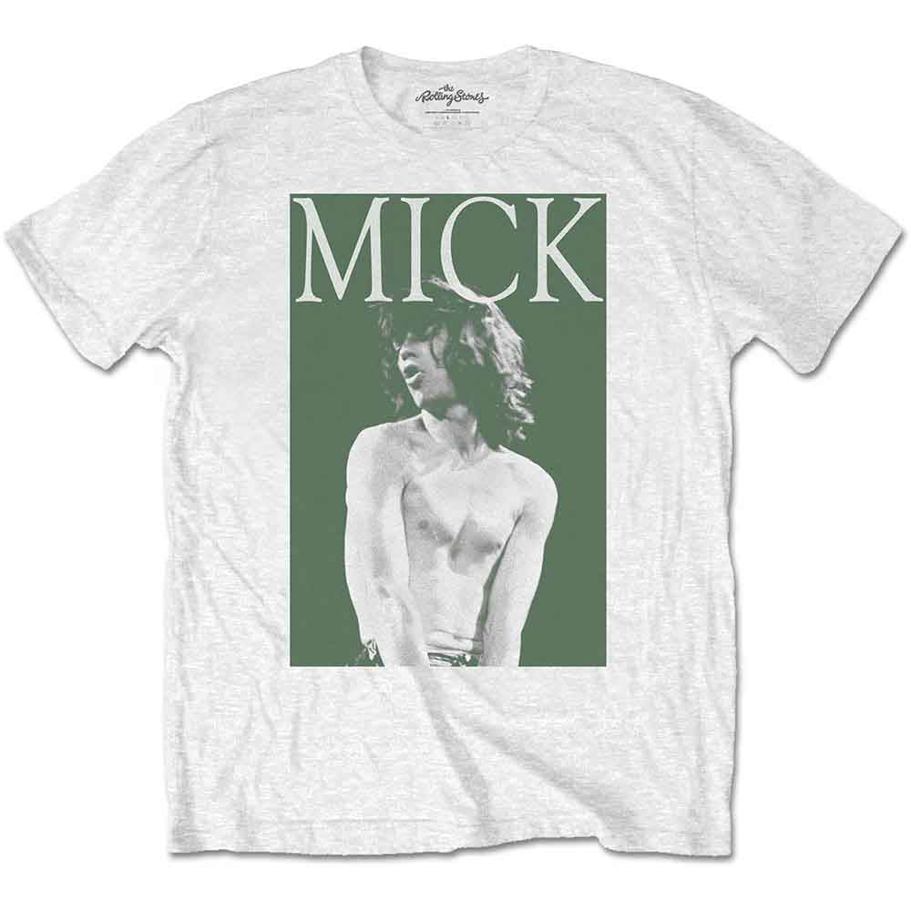 The Rolling Stones - Mick Photo Version 2 | T-Shirt White