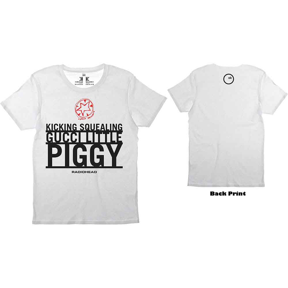 Radiohead - Gucci Piggy | T-Shirt White
