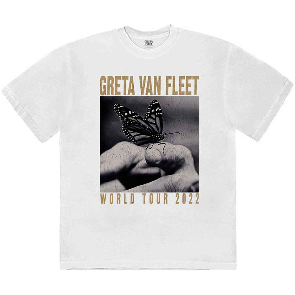 Greta Van Fleet | World Tour Butterfly | T-Shirt