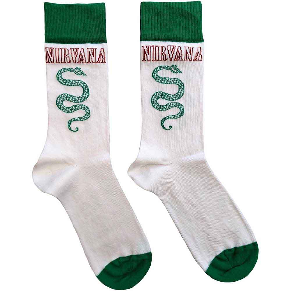 Nirvana - Serve The Servants | Socks White
