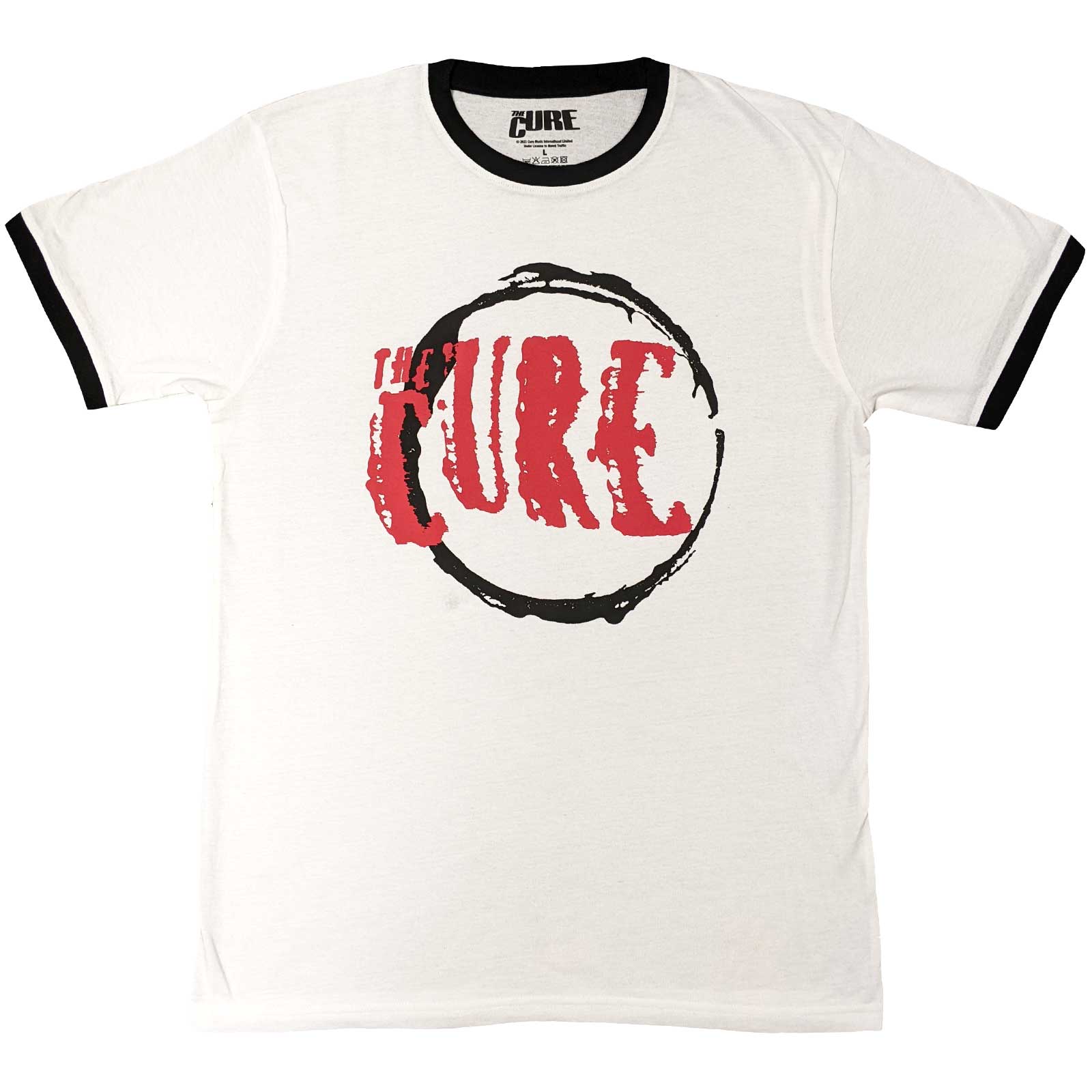 The Cure - Circle Logo | White