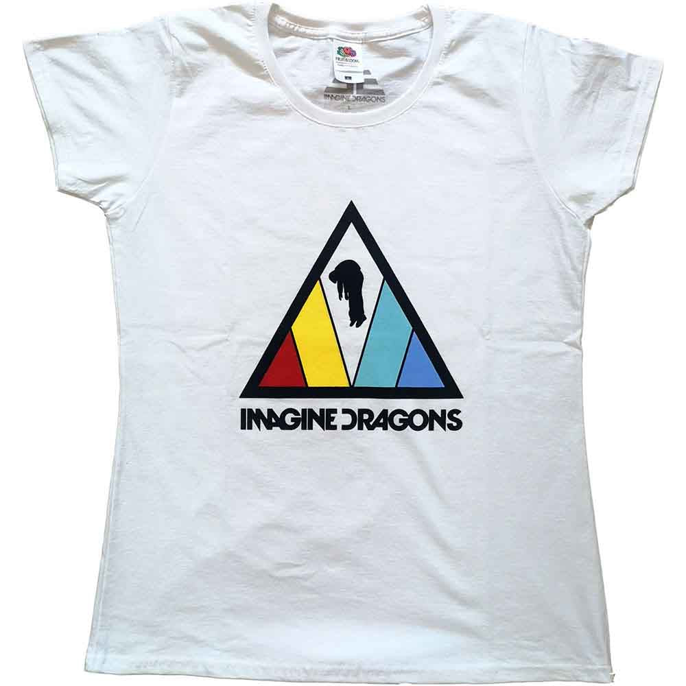 Imagine Dragons - Triangle Logo | T-Shirt White