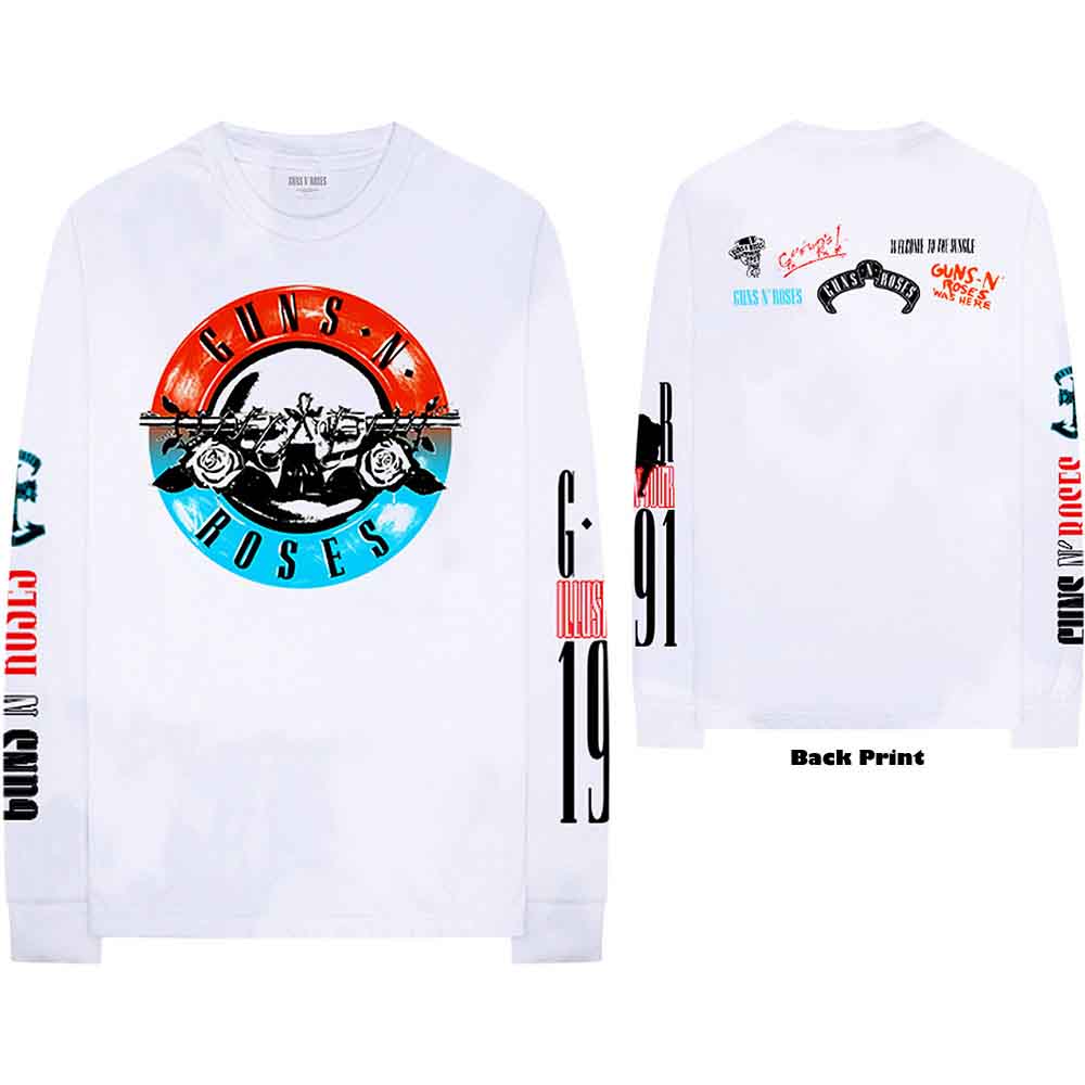 Guns N' Roses - Motorcross Logo | T-Shirt White