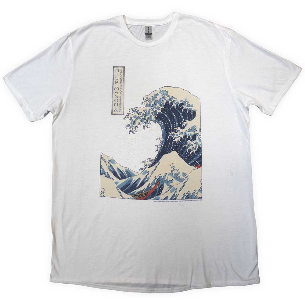 Nick Mason's Saucerful of Secrets | Hokusai Wave | T-Shirt