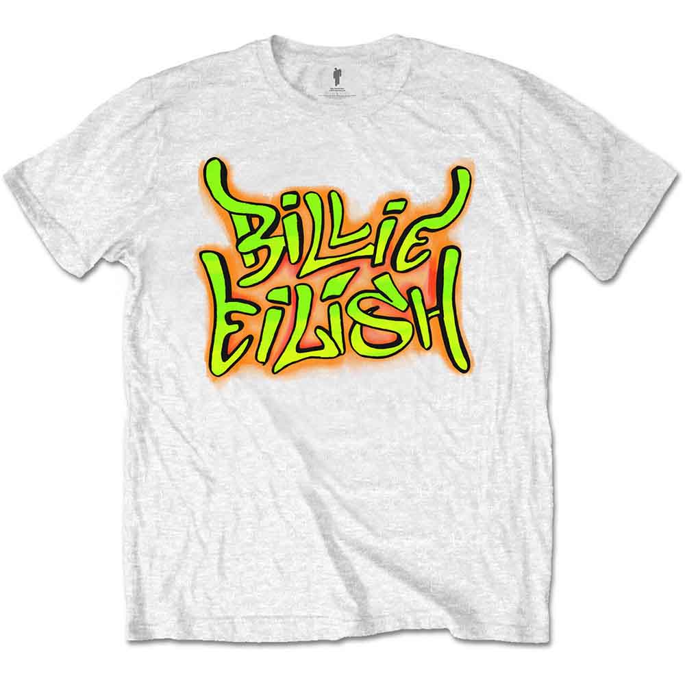 Billie Eilish - Graffiti | T-Shirt White