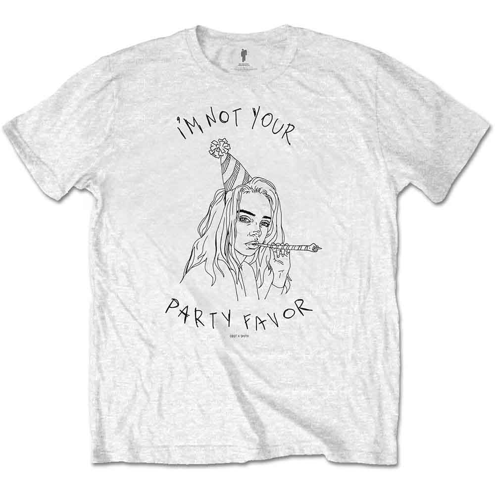 Billie Eilish - Party Favour | T-Shirt White