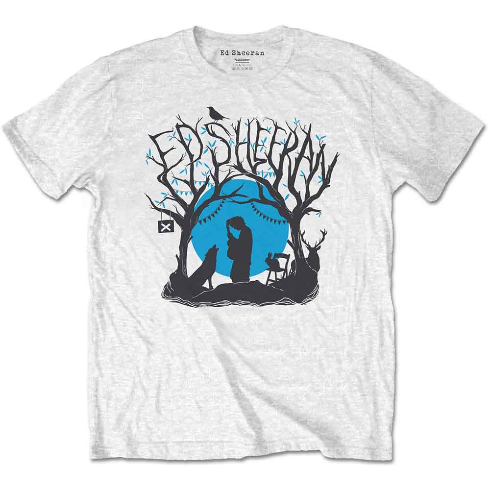 Ed Sheeran - Woodland Gig | T-Shirt White