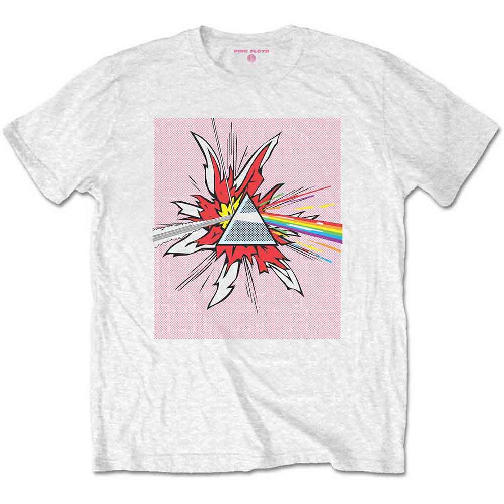 Pink Floyd - Lichtenstein Prism | T-Shirt White