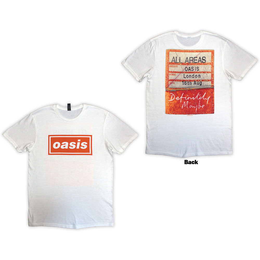 Oasis | Definitely Maybe AAA Pass | White