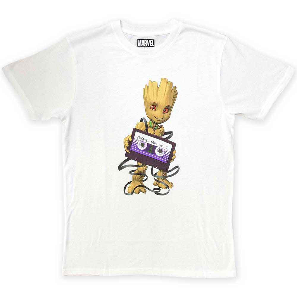 Marvel Comics - Guardians of the Galaxy Cosmic Tape | T-Shirt White