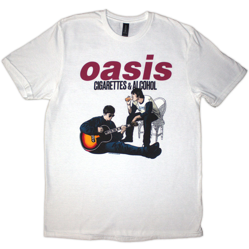 Oasis | Cigarettes & Alcohol Illustration | White