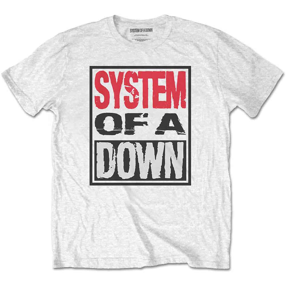 System Of A Down - Triple Stack Box | T-Shirt White