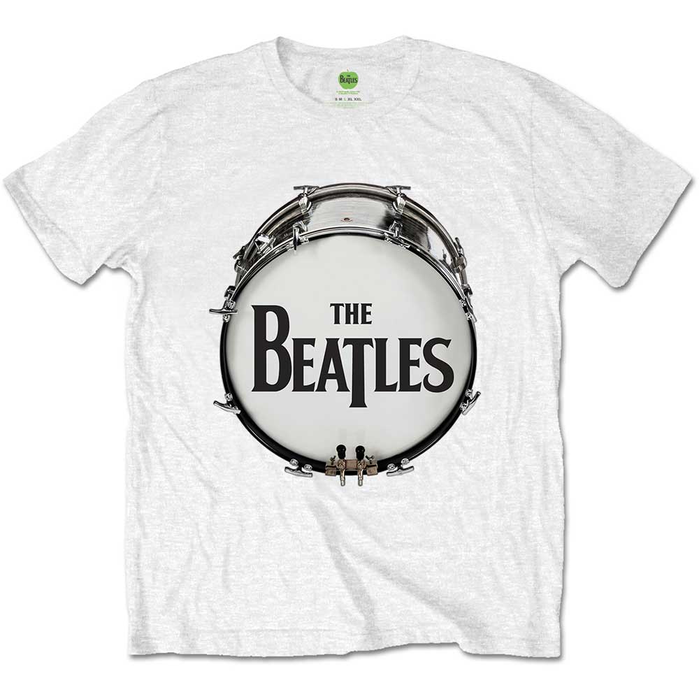 The Beatles - Original Drum Skin | T-Shirt White