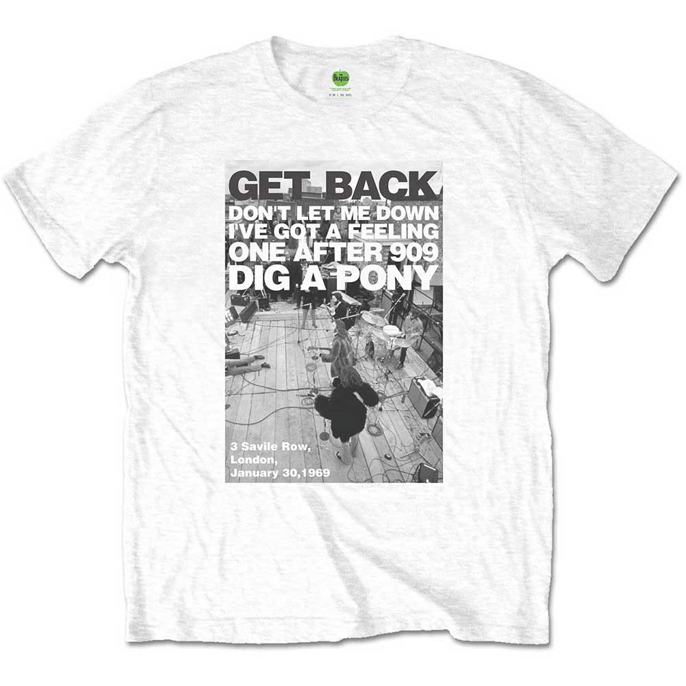 The Beatles - Rooftop Shot | T-Shirt White