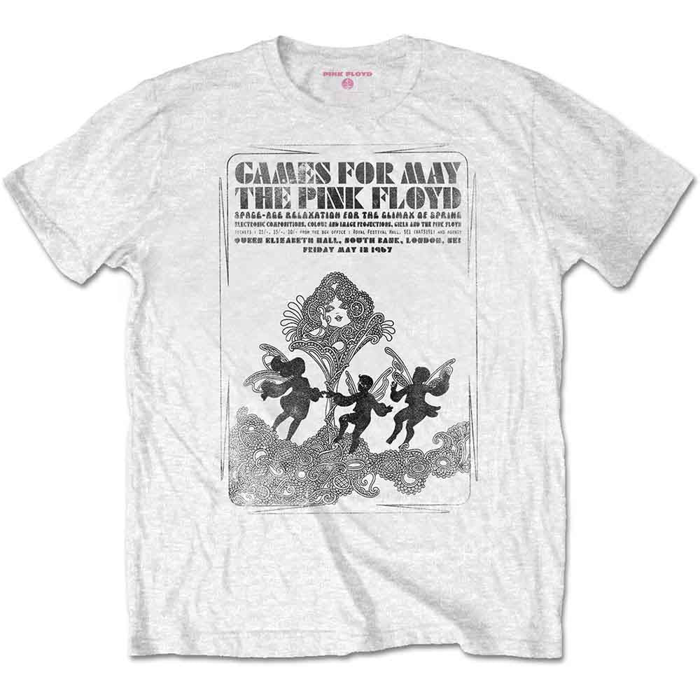 Pink Floyd - Games For May B&W | T-Shirt White