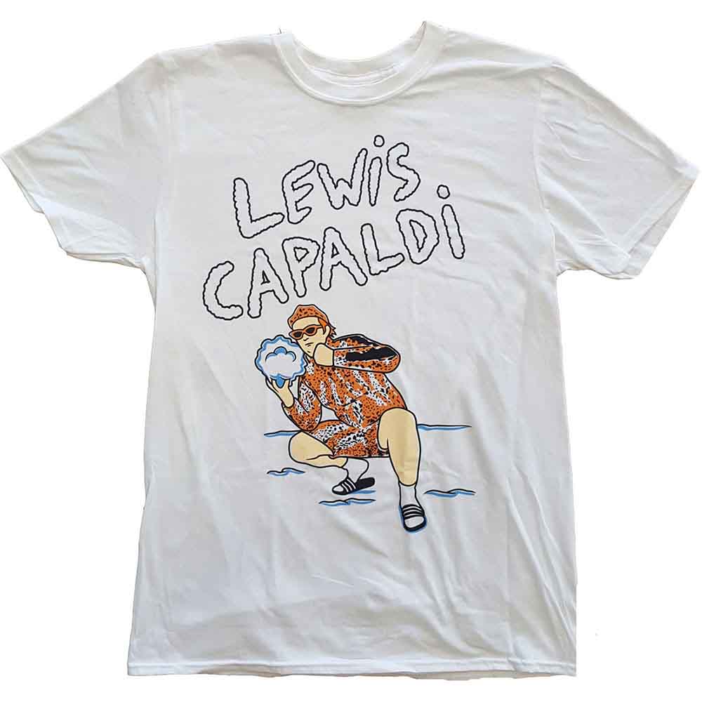 Lewis Capaldi - Snow Leopard | T-Shirt White