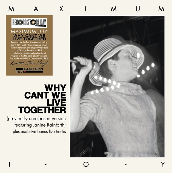 MAXIMUM JOY - Why Can't We Live Togheter (Clear Vinyl) | Vinyl