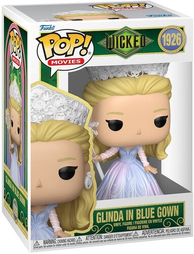 Wicked | Funko POP! Movies: Wicked - Glinda in Blue Gown (Vinyl Figure, Collectible) | Action Figure