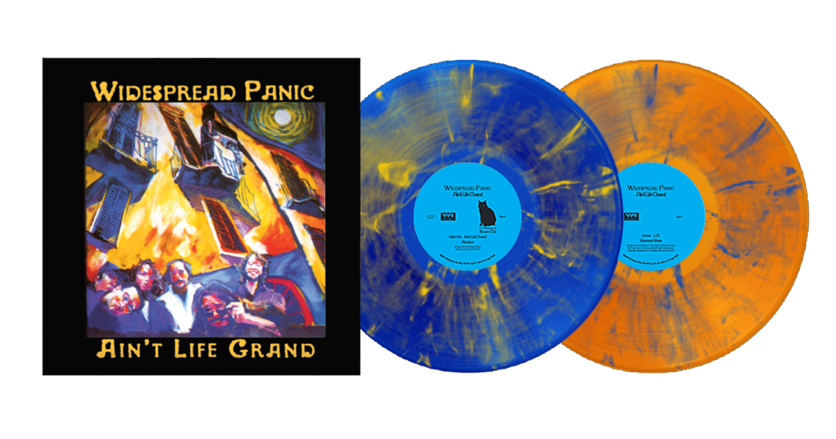 Widespread Panic - Ain'T Life Grand [Blue/Yellow Swirl & Orange/Blue Swirl] [2Lp] | Vinyl