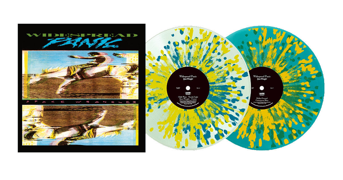 Widespread Panic - Space Wrangler [White W/ Teal/Yellow Splatter & Teal W/ Green/Yellow Splatter] [2Lp] | Vinyl