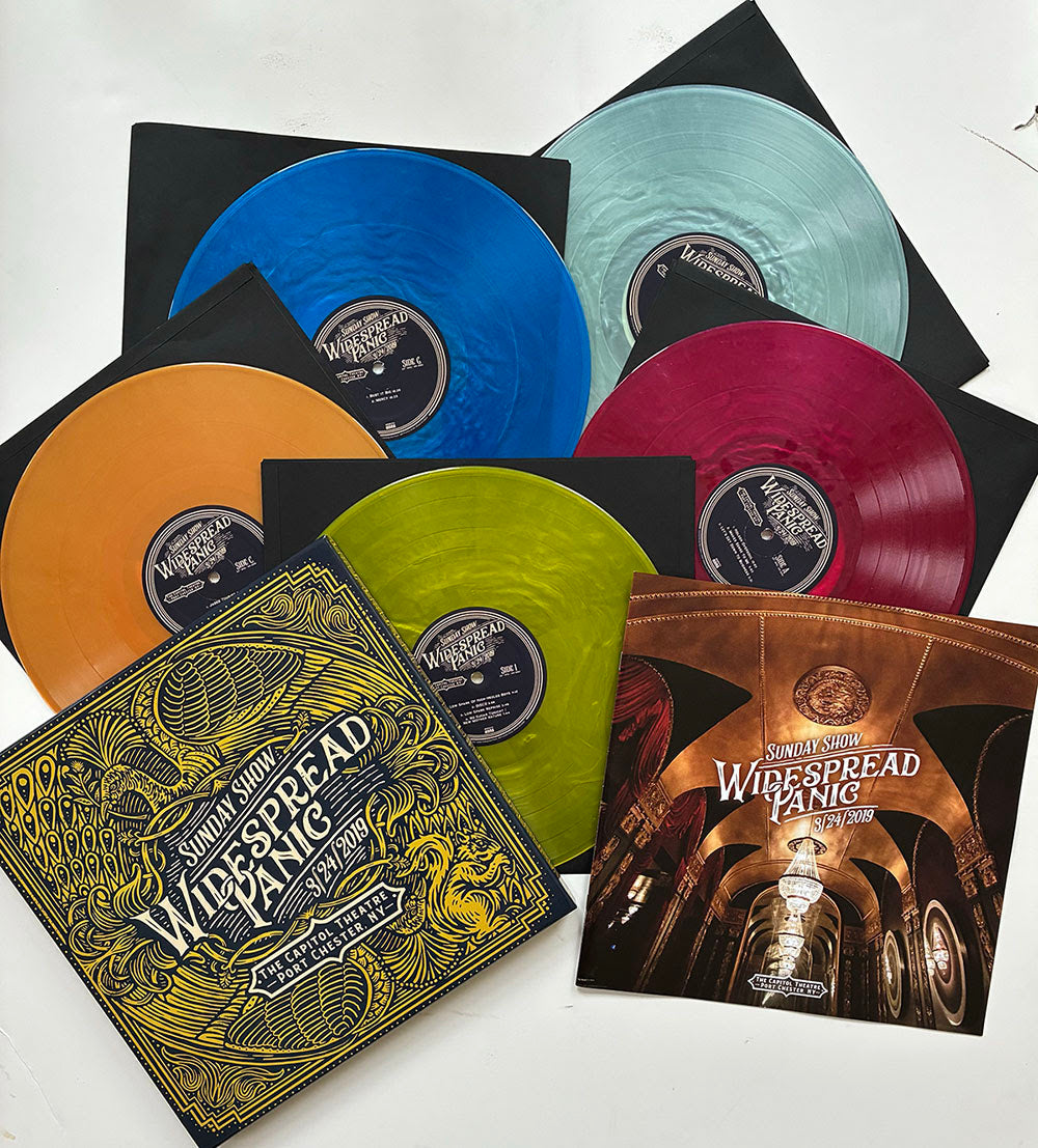 Widespread Panic | Sunday Show (Live Recording Capitol Theater 3/14/19) [Multicolor Metallic] [Box Set] [5LP] | Vinyl
