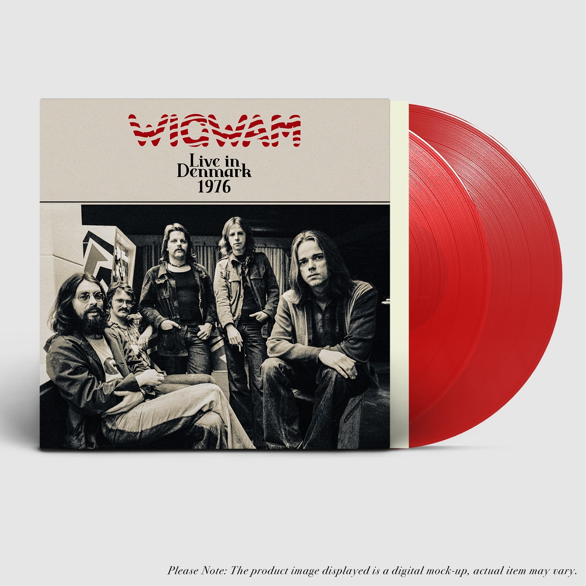 Wig Wam | Live In Denmark 1976 (Limited Color) [Transparent Red Vinyl] [2LP] | Vinyl