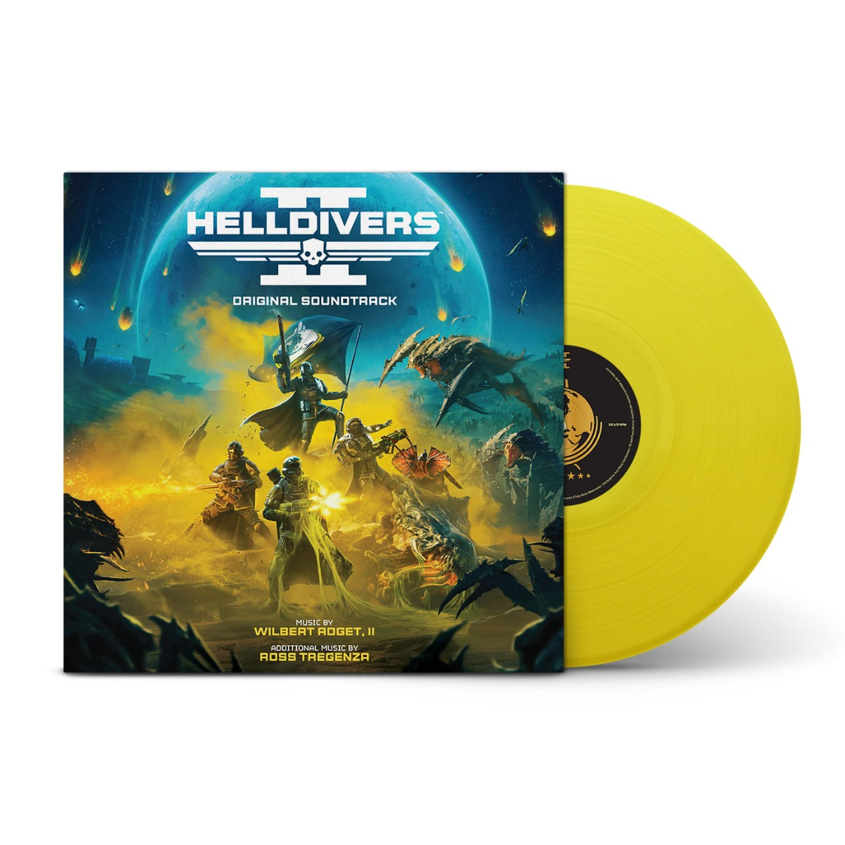Wilbert Roget II | Helldivers II (Original Game Soundtrack) (Translucent Yellow Colored Vinyl) | Vinyl
