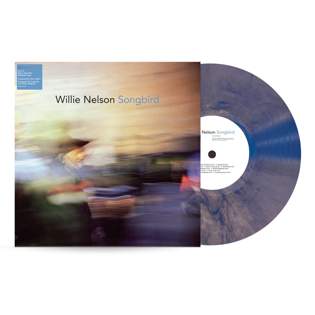 Willie Nelson - Songbird (20Th Anniversary) [Rainy Day Blue Marbled LP] | Vinyl