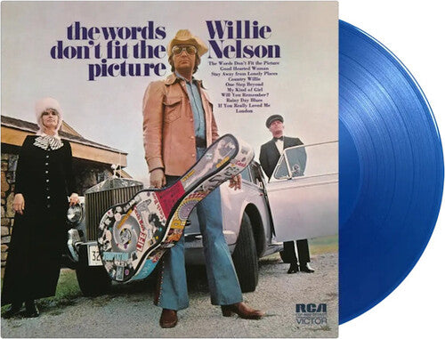 Willie Nelson | Words Don't Fit The Picture (Limited Edition, 180 Gram Translucent Blue Colored Vinyl) [Import] | Vinyl