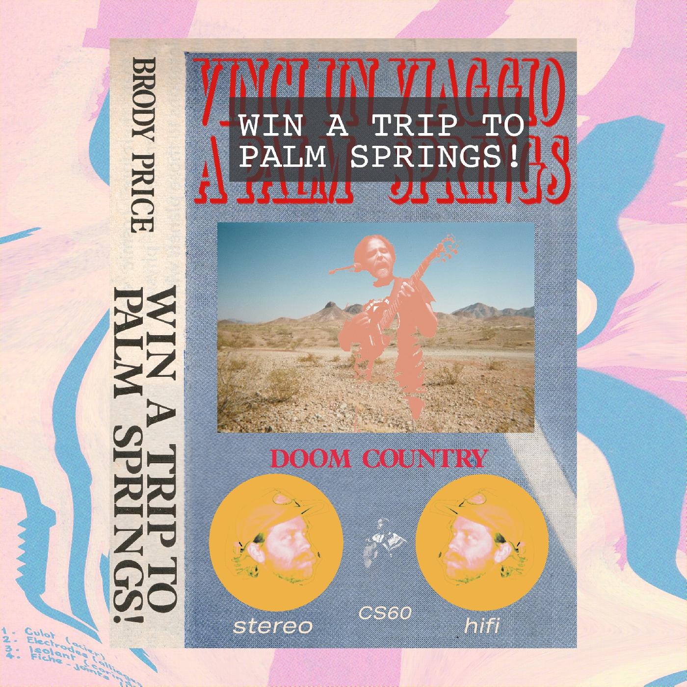 Brody Price | Win A Trip To Palm Springs! | Vinyl