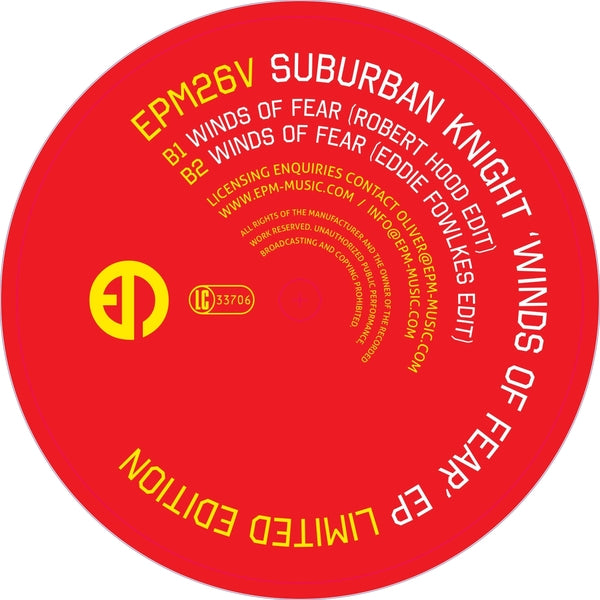 SUBURBAN KNIGHT - Winds Of Fear EP | Vinyl