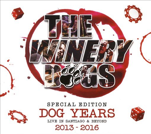 Winery Dogs - DOG YEARS LIVE IN SANTIAGO & BEYOND 2013-2016 | Blu-Ray