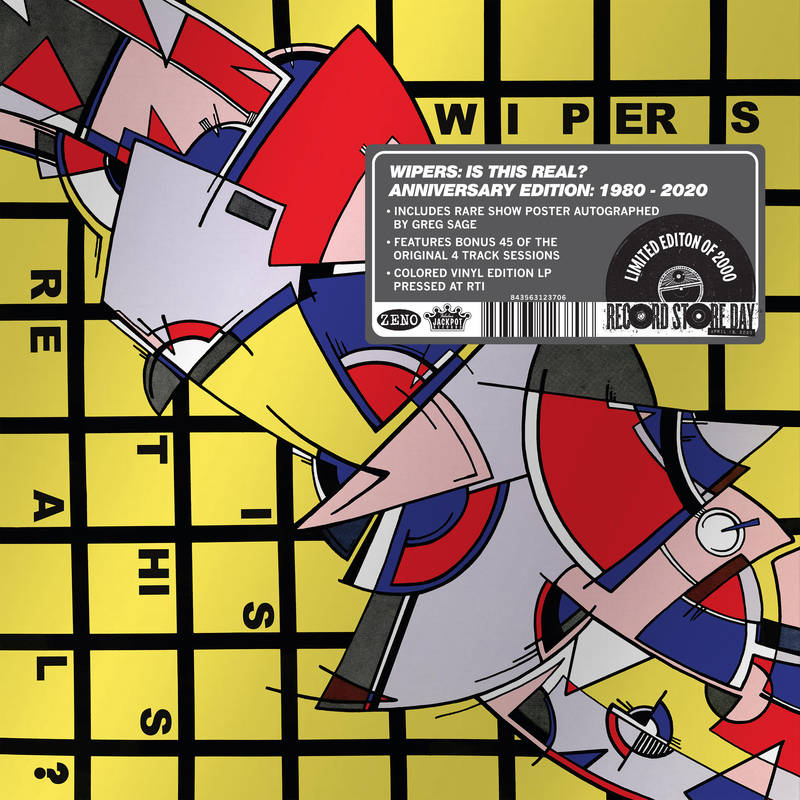 Wipers - Is This Real? - Anniversary Edition: 1980 - 2020 | RSD DROP | Vinyl