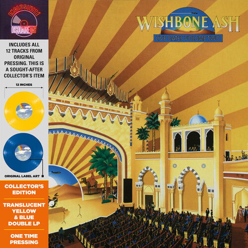 Wishbone Ash - Live Dates II (Yellow & Blue Vinyl) (2LP) | Vinyl