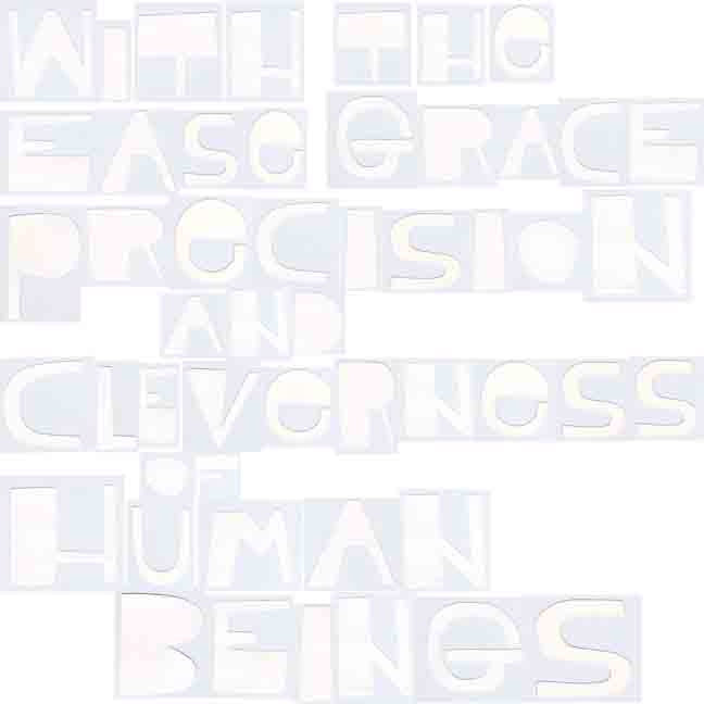 The Subjects - With The Ease Grace Precision And Cleverness Of Human Beings | CD