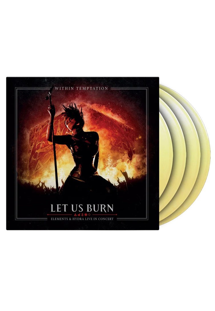 Within Temptation - Let Us Burn: Elements & Hydra (180G) [Color Vinyl] [4LP] | Vinyl
