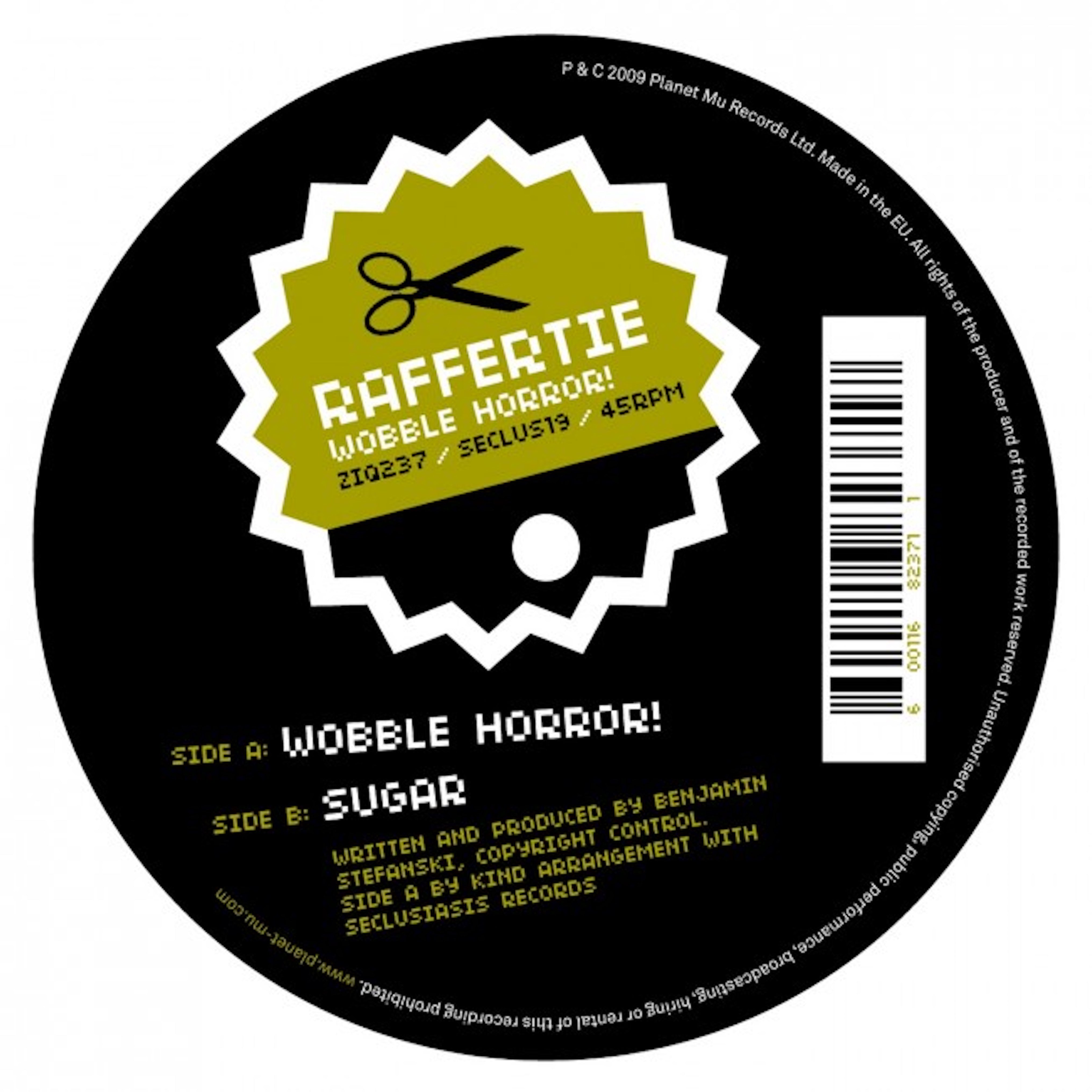 Raffertie | Wobble Horror! - 12" | Vinyl