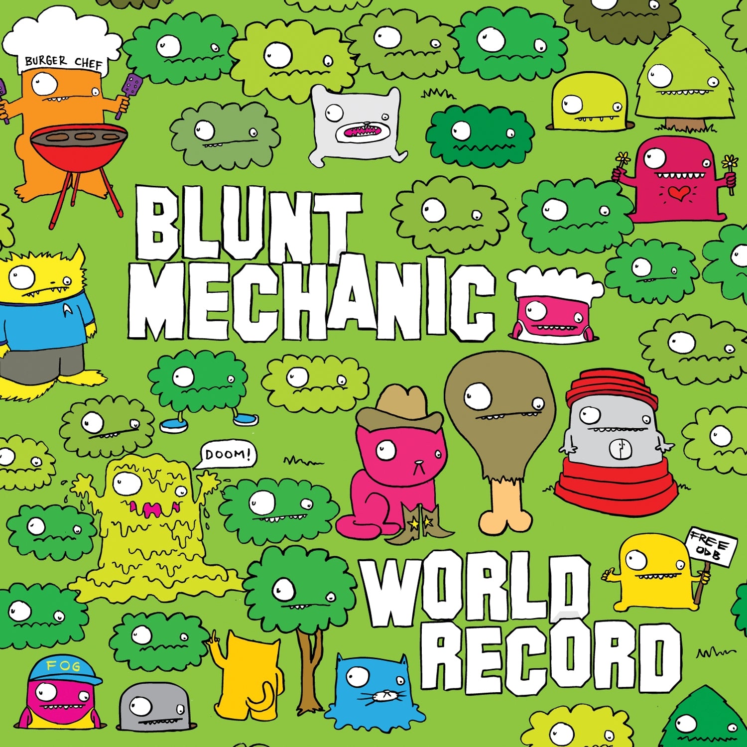 Blunt Mechanic - World Record | CD