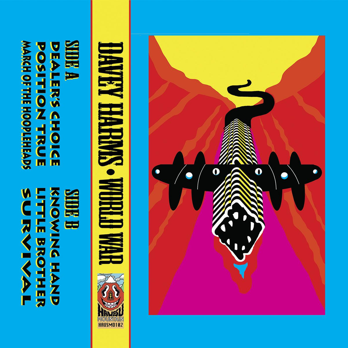 Davey Harms - World War (YELLOW CASSETTE) | Cassette