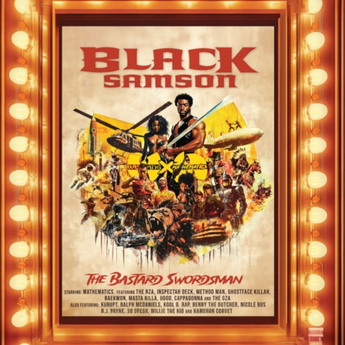 Wu-Tang And Mathematics | The Saga Continues Collection (180G) Black Samson, The Bastard Swordsman: Wu-Tang | Vinyl