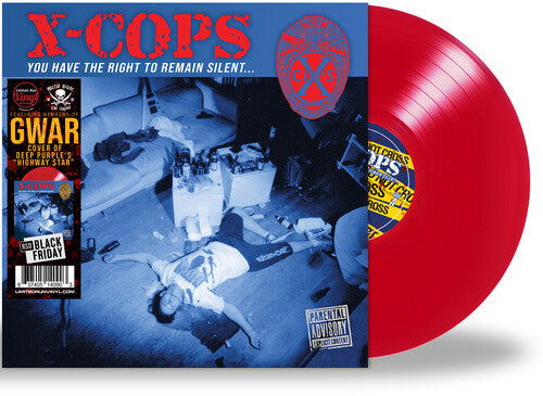 X-Cops - You Have The Right To Remain Silent [Explicit Content] (Red, RSD Exclusive, Colored Vinyl, Poster) (RSD11.24.23) | Vinyl