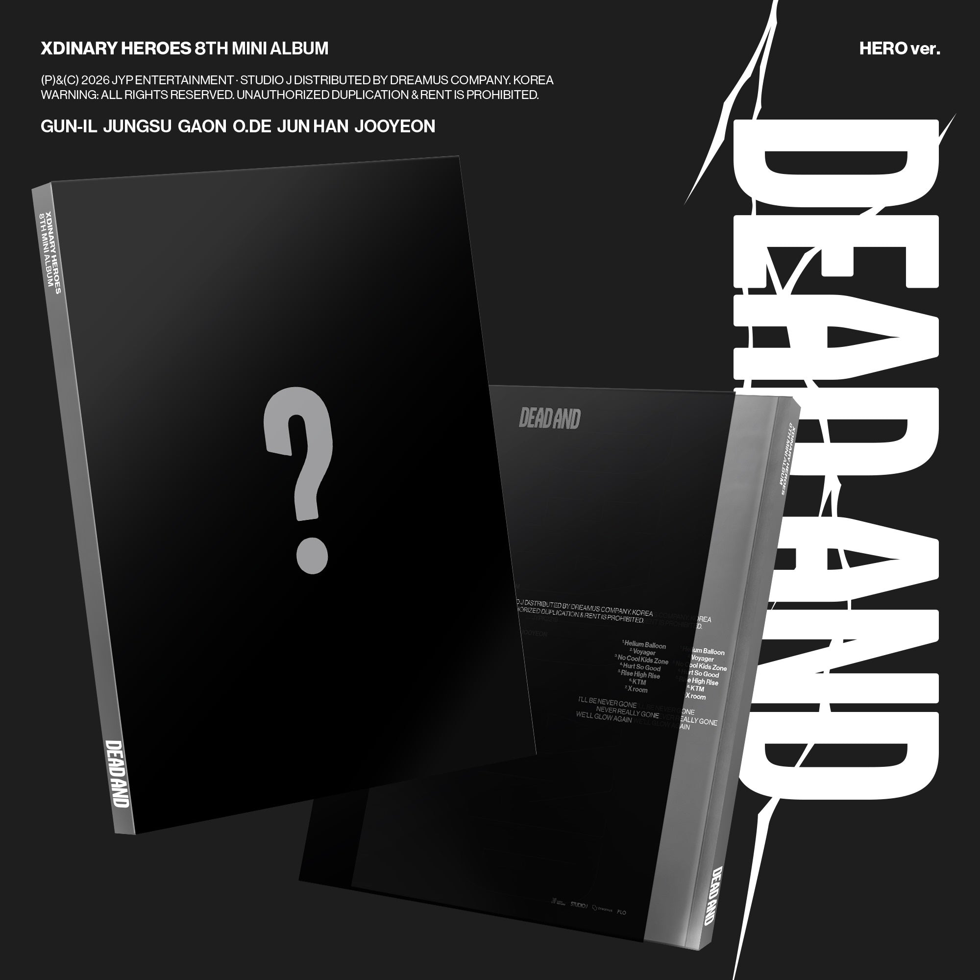 Xdinary Heroes - Dead And [Hero Ver.] | CD