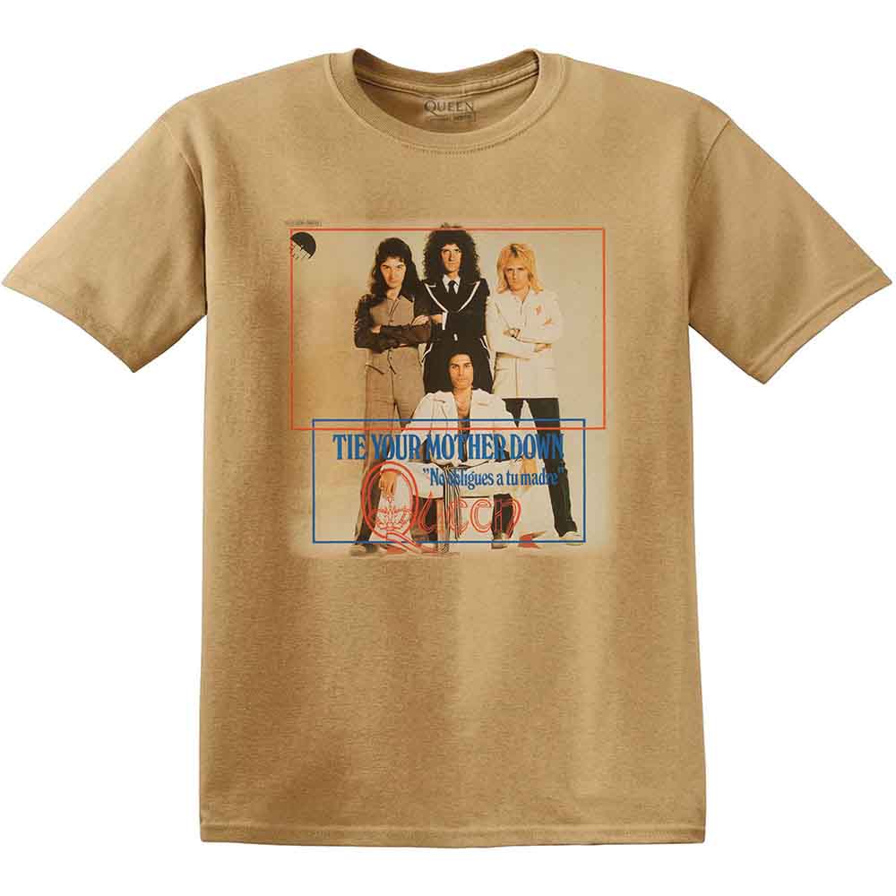 Queen - Tie Your Mother Down | T-Shirt Yellow