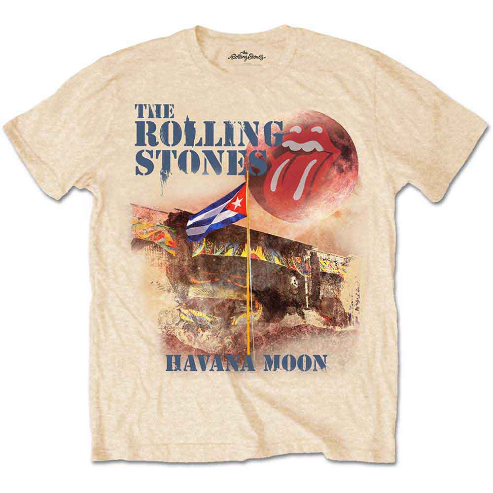 The Rolling Stones - Havana Moon | T-Shirt Yellow