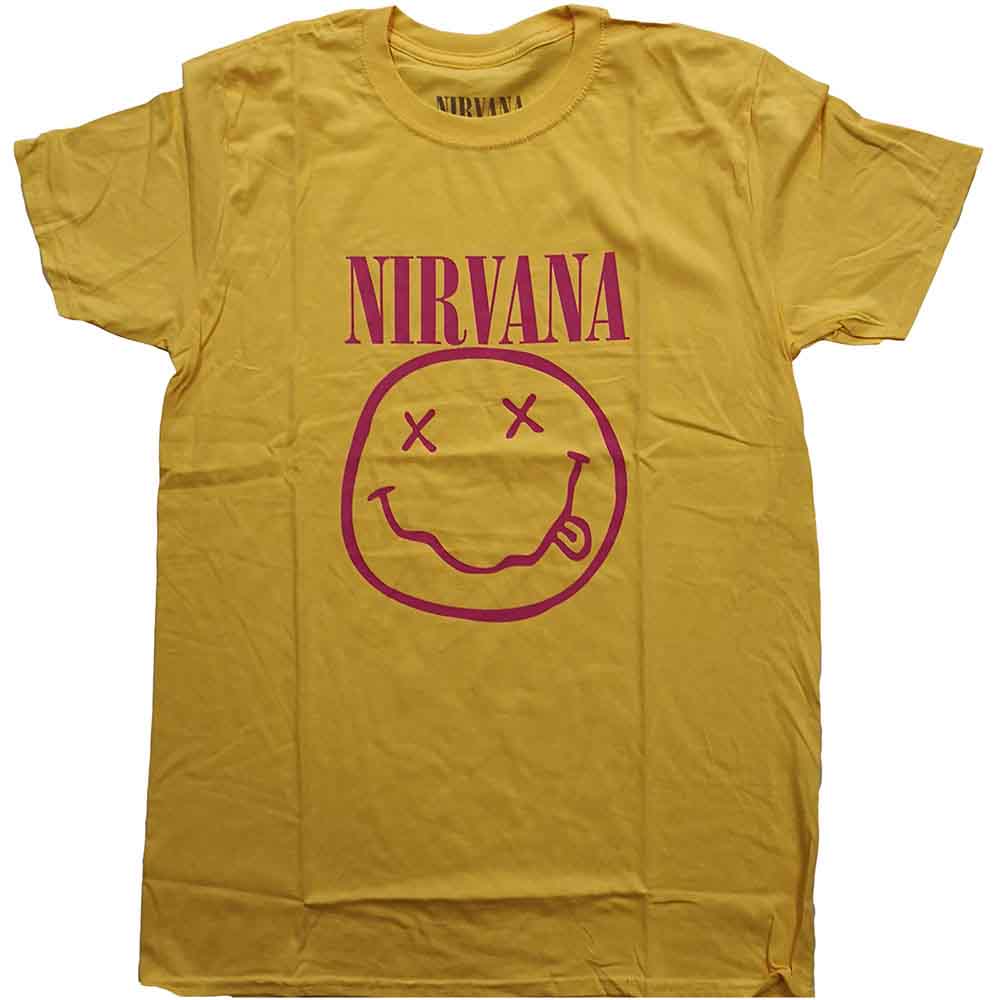 Nirvana | Pink Happy Face |