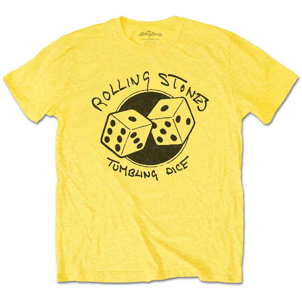 The Rolling Stones - Tumbling Dice | T-Shirt Yellow